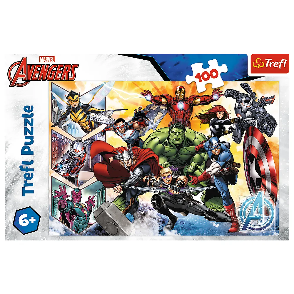 Avengers 100 dalių dėlionė Trefl