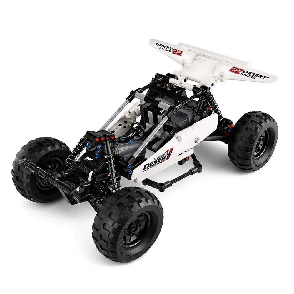 Bekelės RC automobilio konstruktorius iš 409 detalių