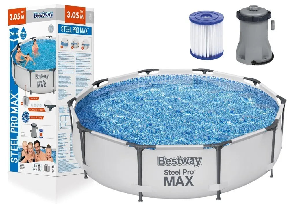 Bestway baseinas 305 × 76 cm – su pompa ir filtru