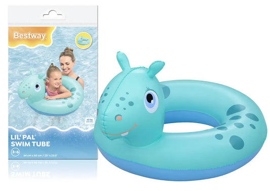 Bestway hipopotamo plaukimo ratas 64 cm