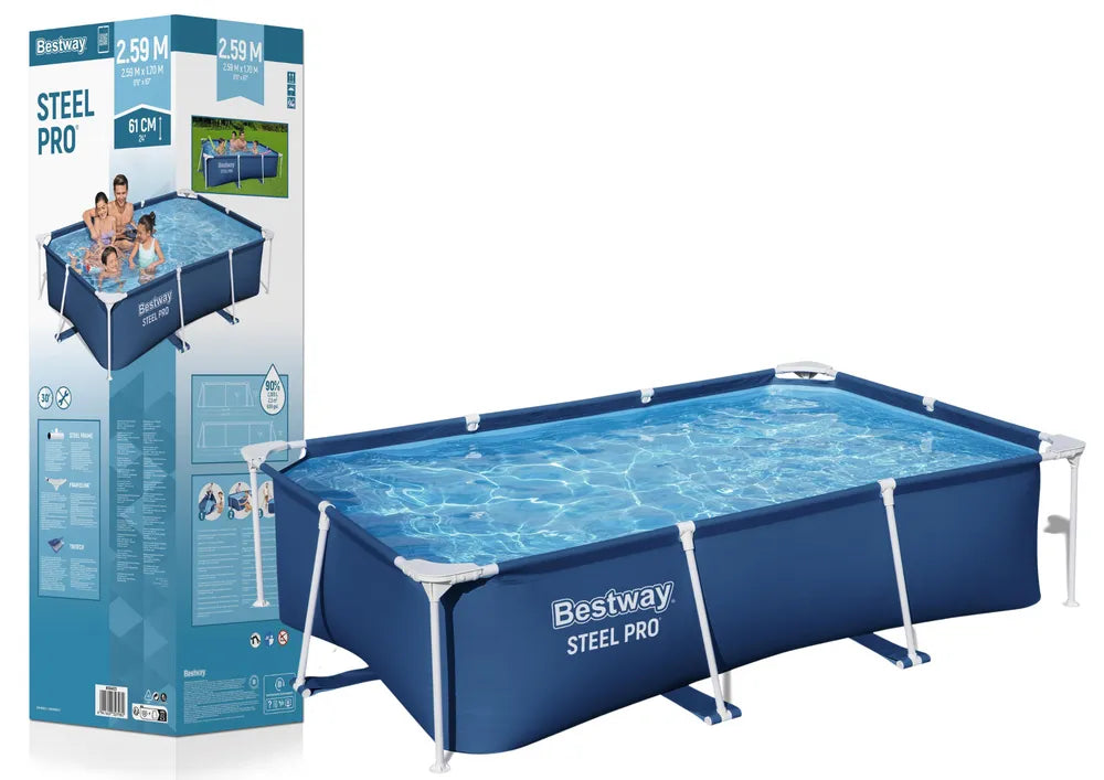 Bestway rėminis baseinas 259×170×61