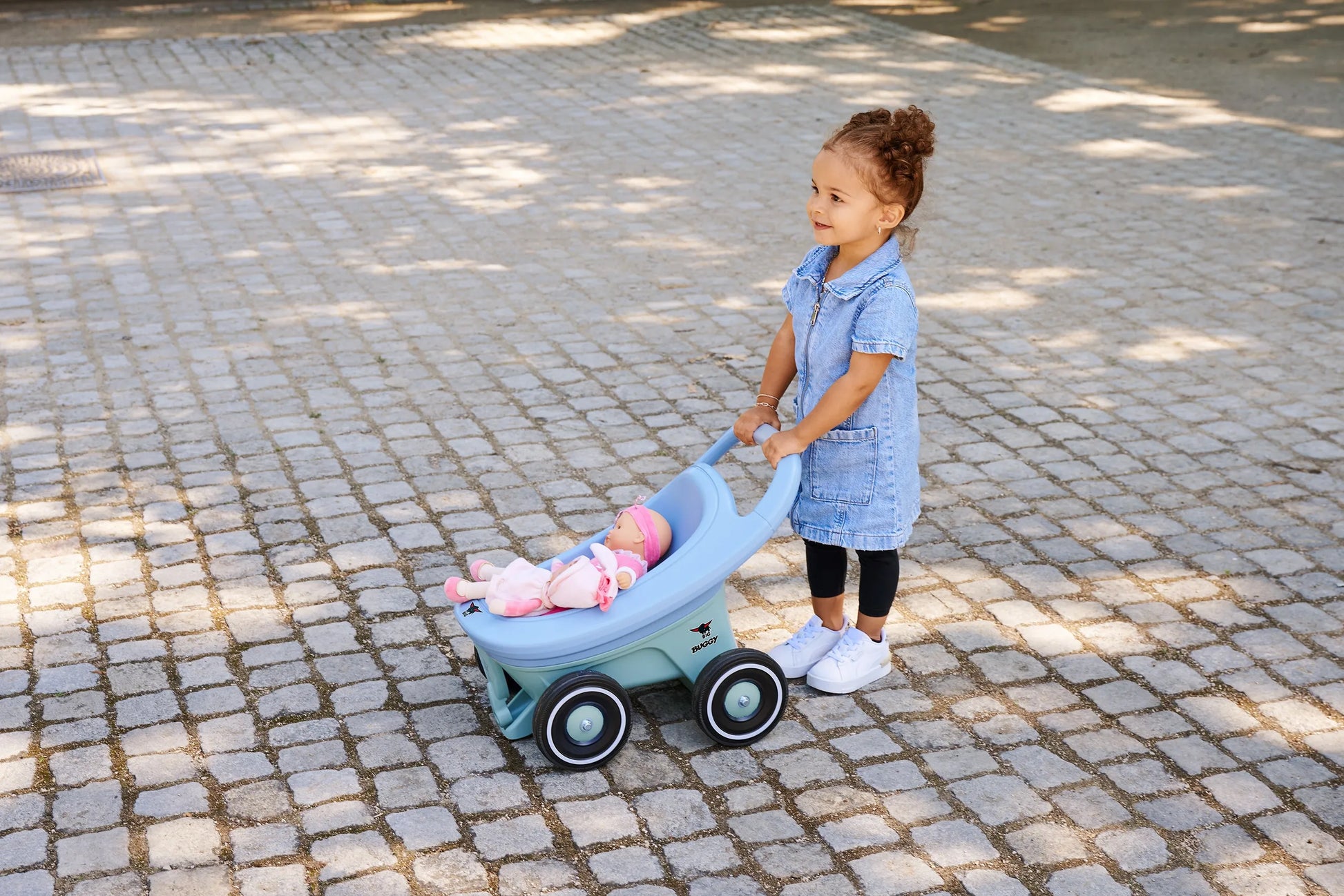 BIG Buggy 3in1 – vaikštynė, vežimėlis ir priekaba