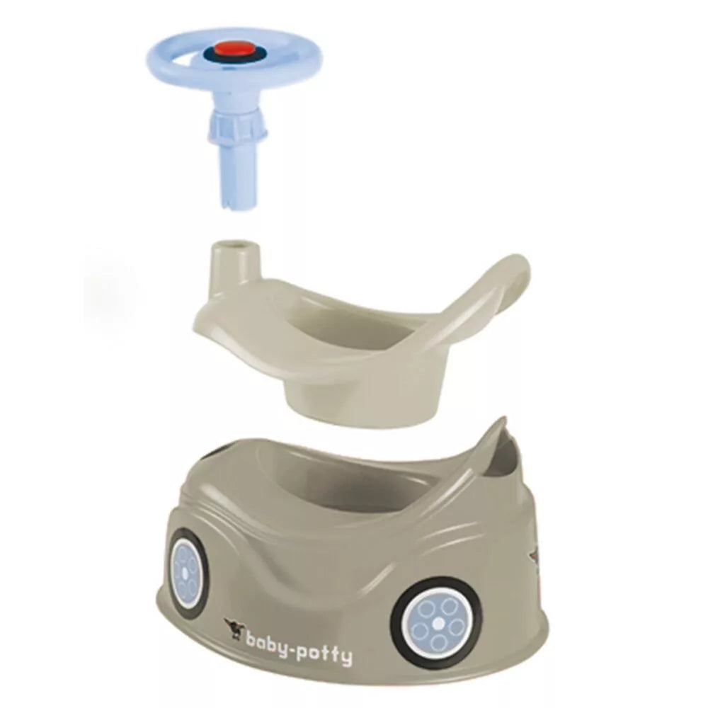 Vaikiškas puodukas su automobiliniu vairu