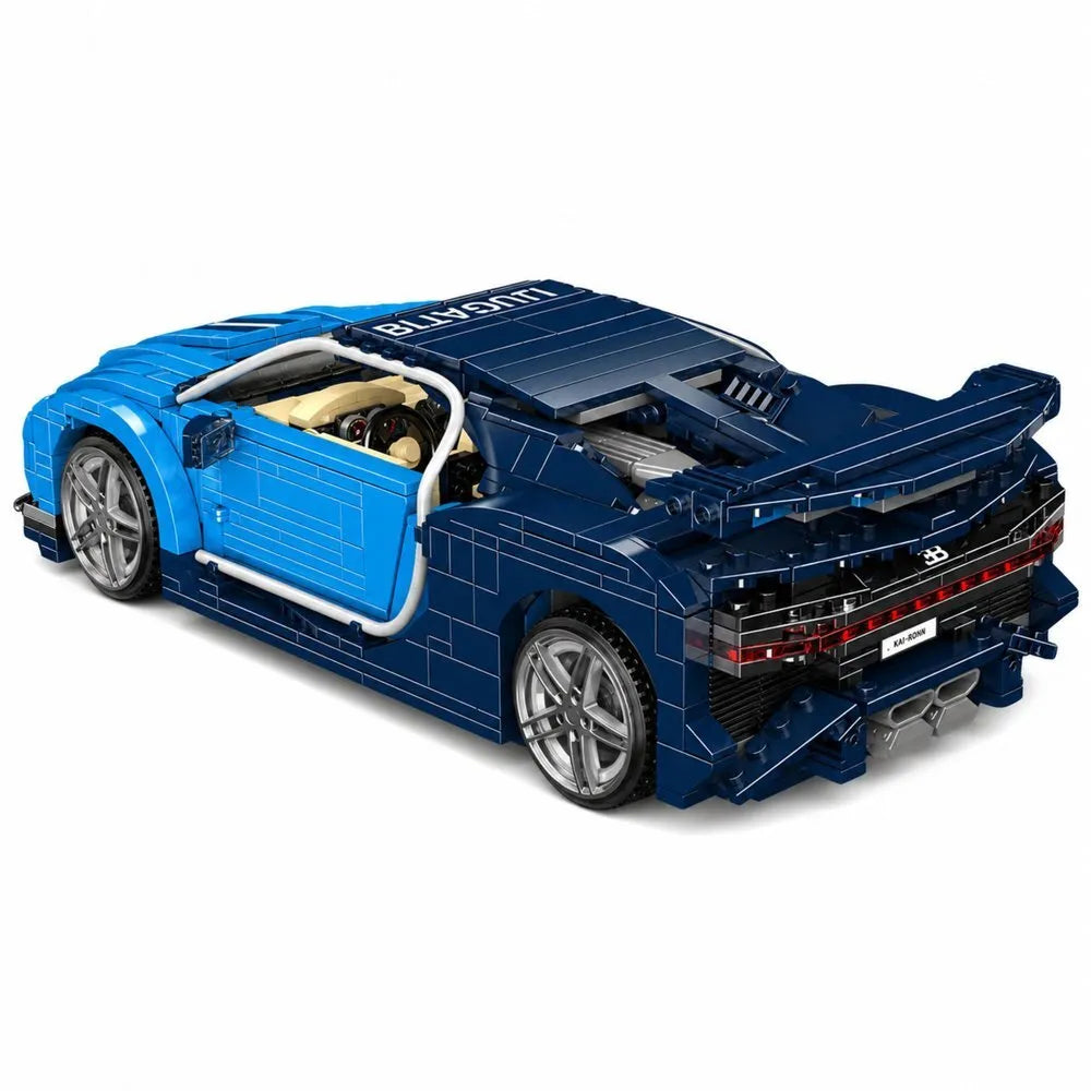 „Blue Supercar 1212“ – sportinio automobilio konstruktorius iš 1212 detalių