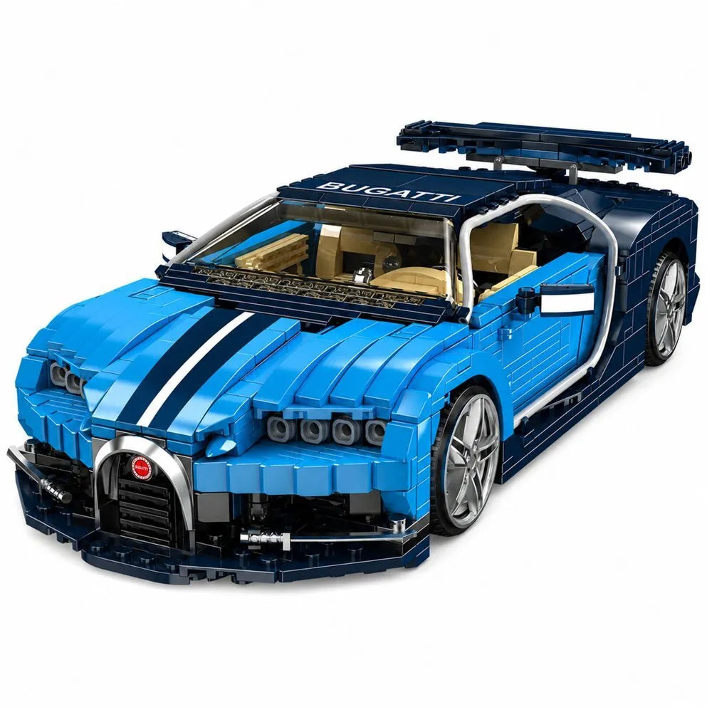 „Blue Supercar 1212“ – sportinio automobilio konstruktorius iš 1212 detalių