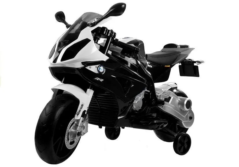 BMW S1000RR juodas– elektrinis motociklas vaikams