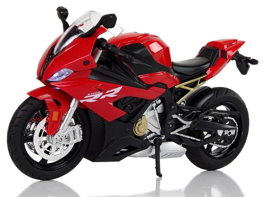 BMW S1000RR metalinis motociklas su šviesomis