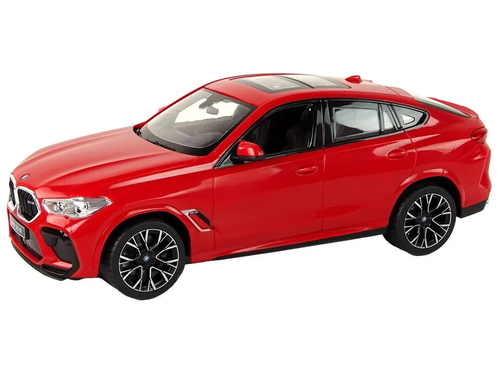 BMW X6 M Rastar 1:14 raudonas R/C automobilis