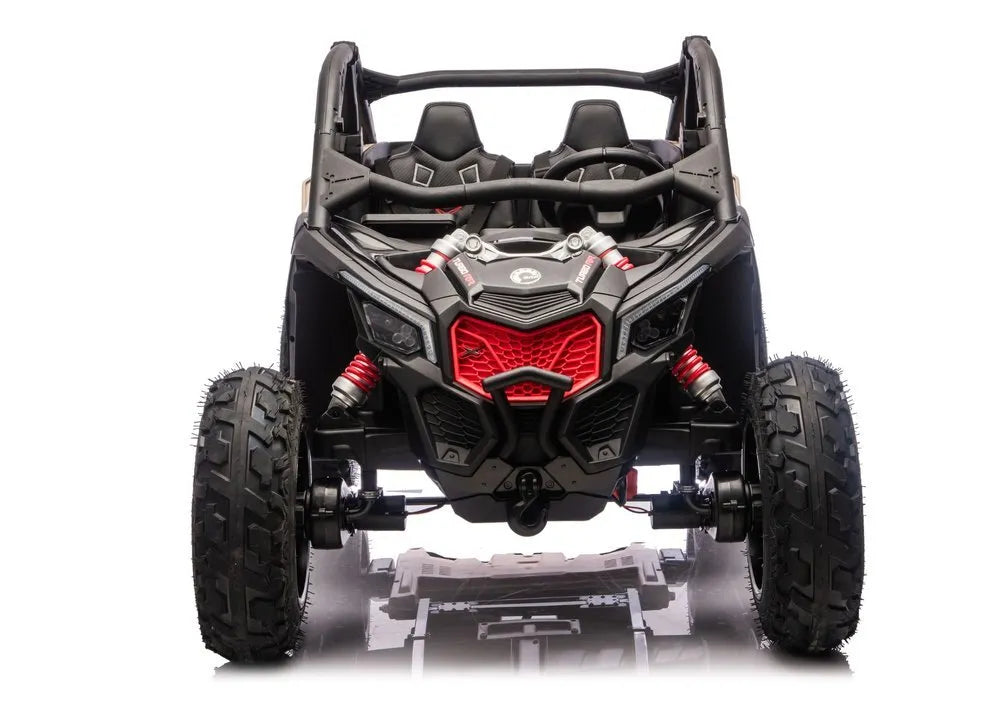 CAN‑AM Turbo RR 24V 4×4 pilkas elektromobilis