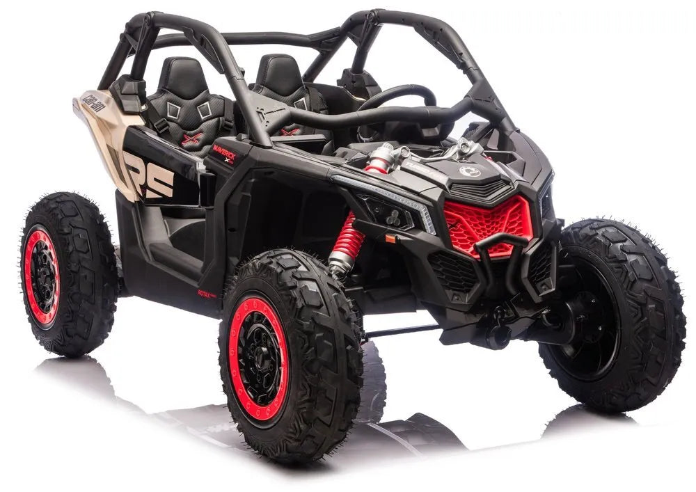 CAN‑AM Turbo RR 24V 4×4 pilkas elektromobilis