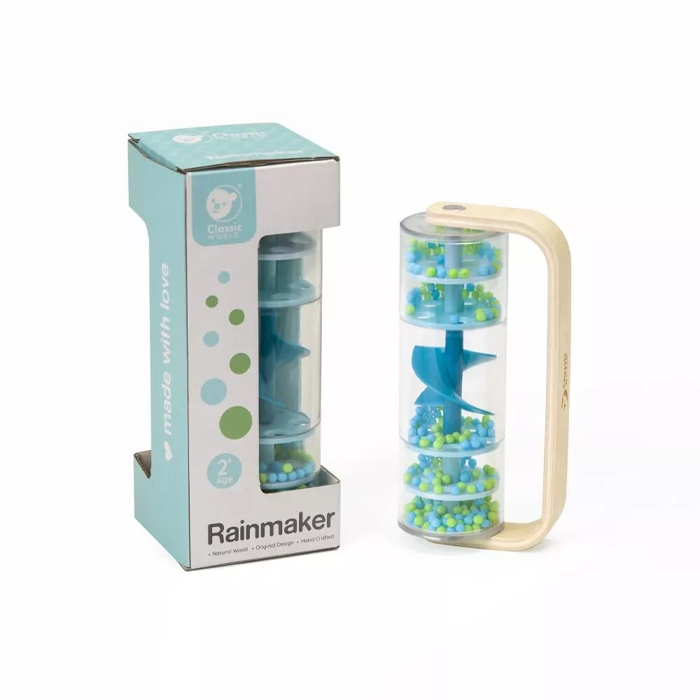 Žaislinis lietvamzdis su mėlynais rutuliukais