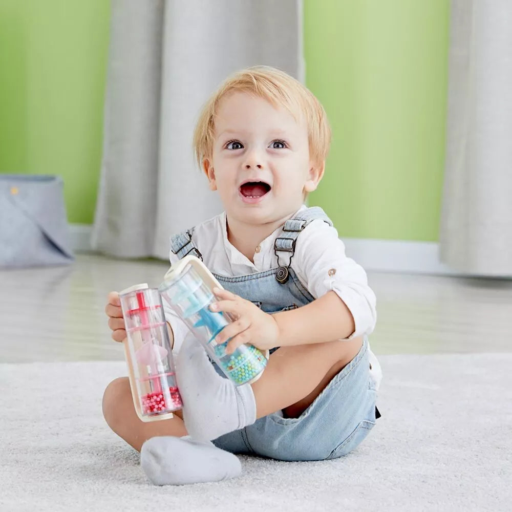 Žaislinis lietvamzdis su mėlynais rutuliukais