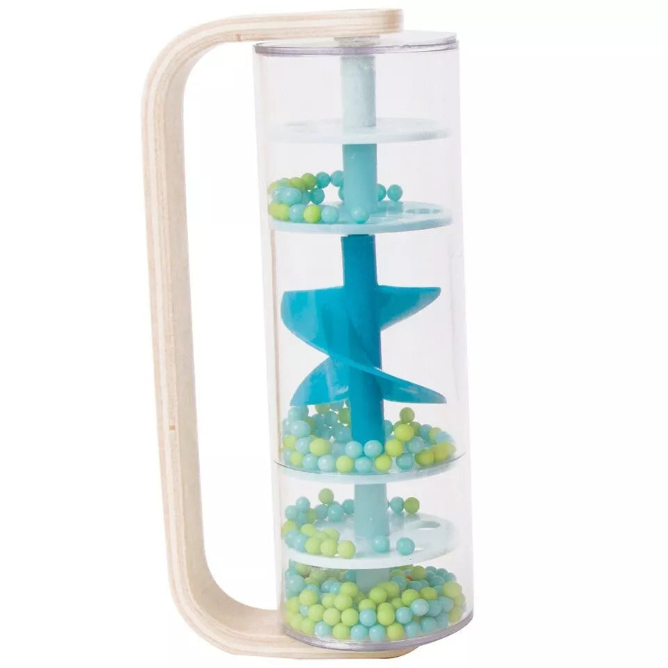 Žaislinis lietvamzdis su mėlynais rutuliukais