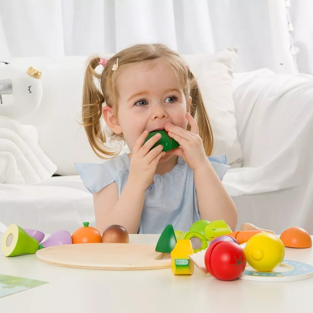 CLASSIC WORLD Medinis Velcro vaisių smulkinimo rinkinys