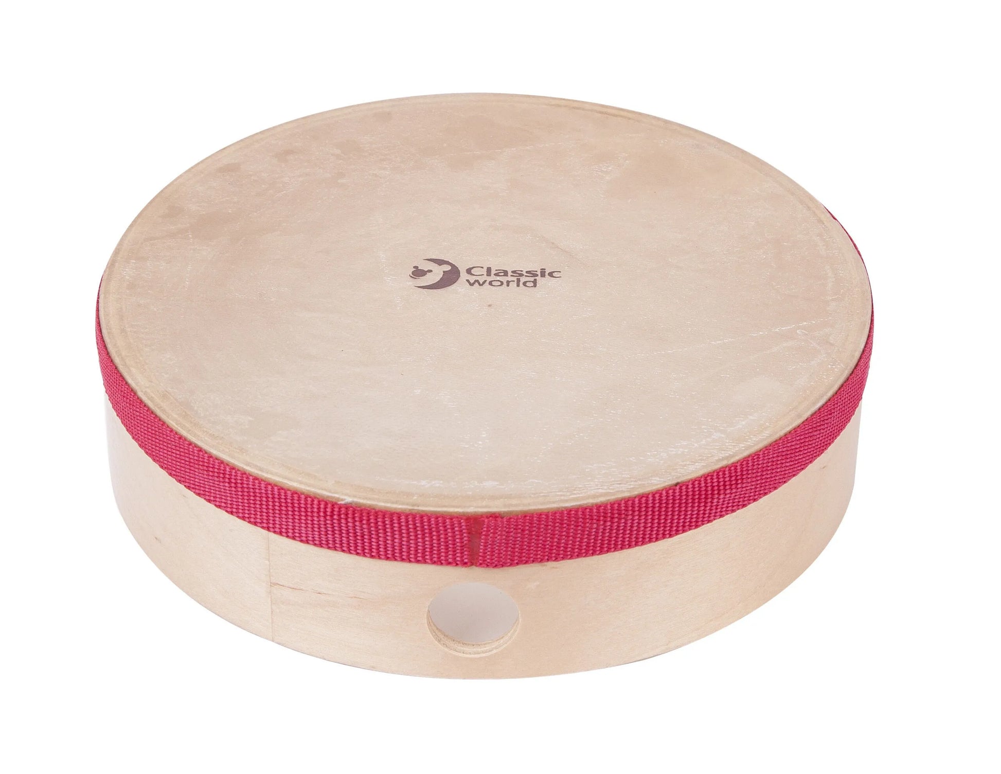 Classic World medinis būgnelis su natūralia membrana 20 cm