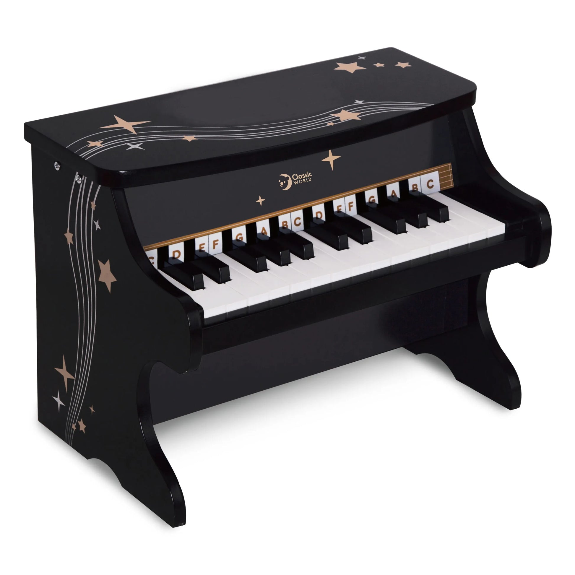 Classic World medinis juodas pianinas „Fantasy“