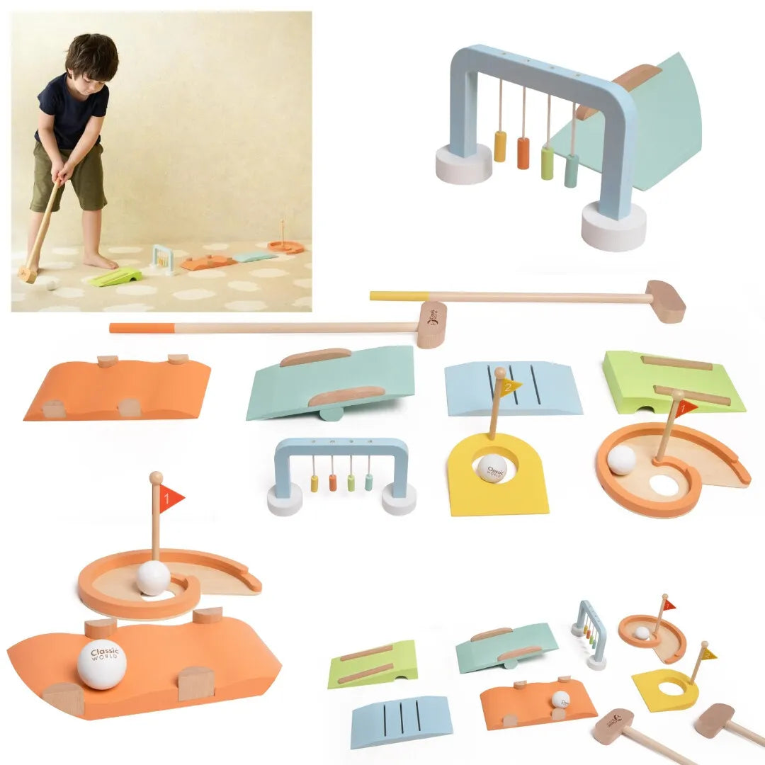 Classic World medinis mini golfas