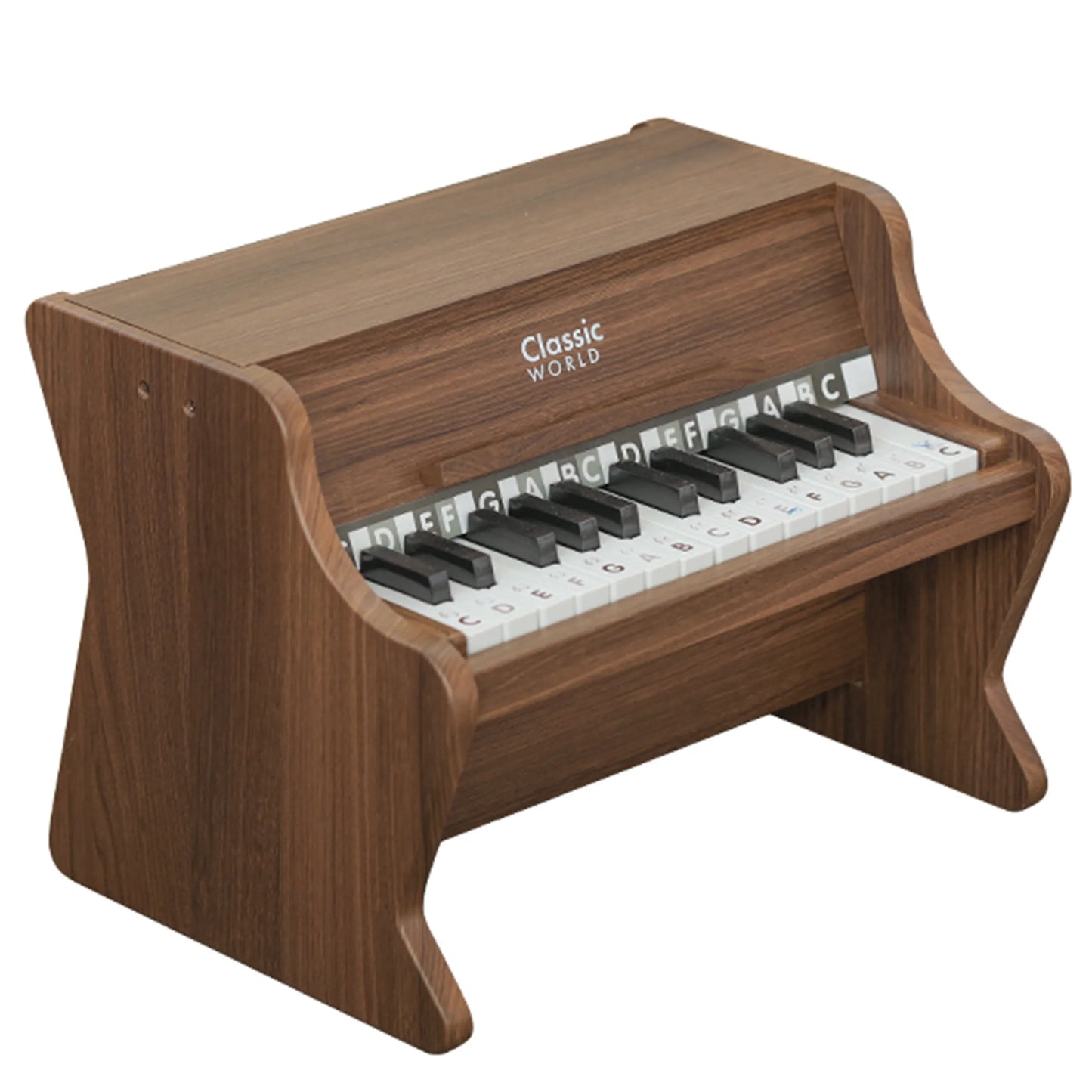 Classic World medinis pianinas „Classic Modern Natural“ su natų knygele