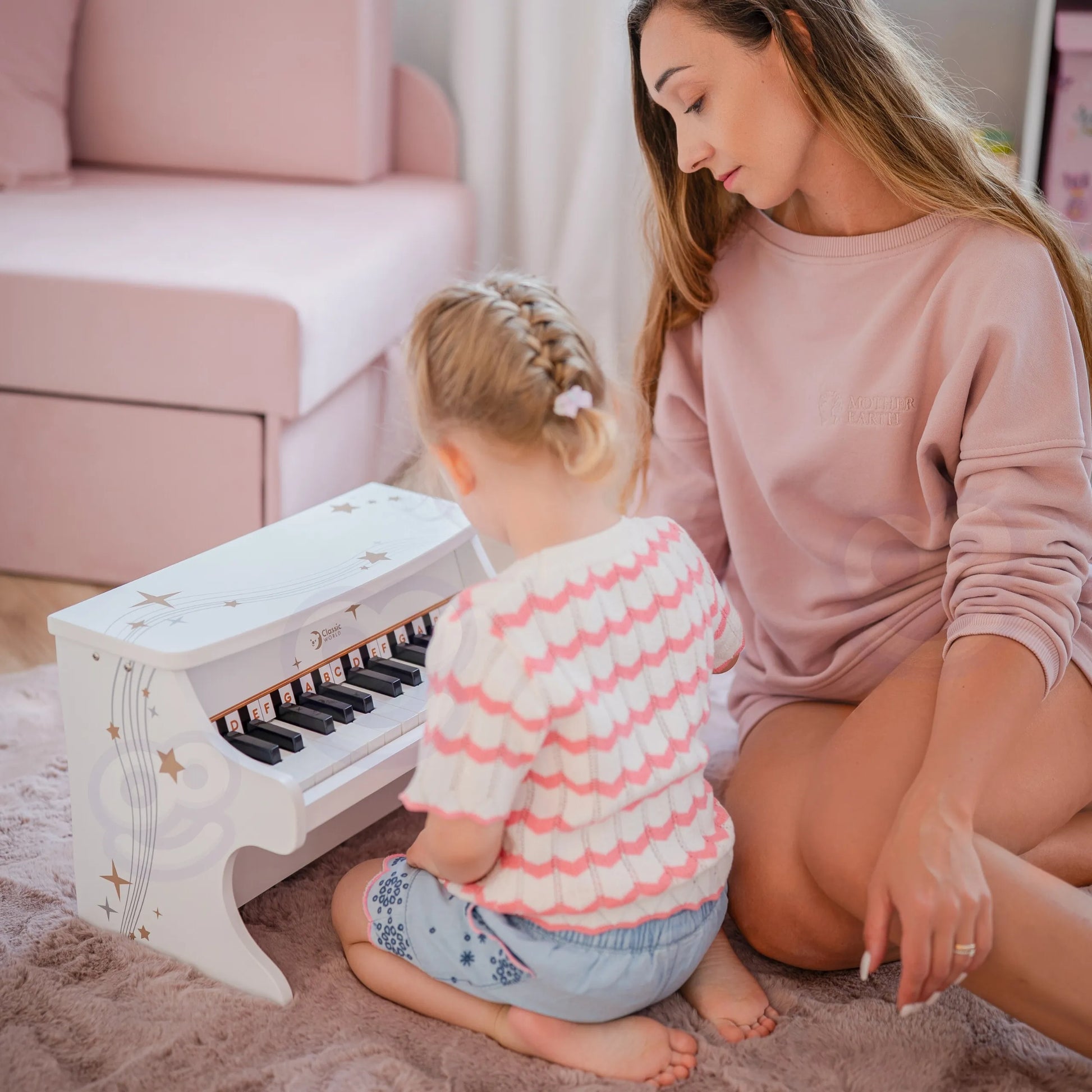 Classic World medinis pianinas „Fantasy“ su 25 klavišais