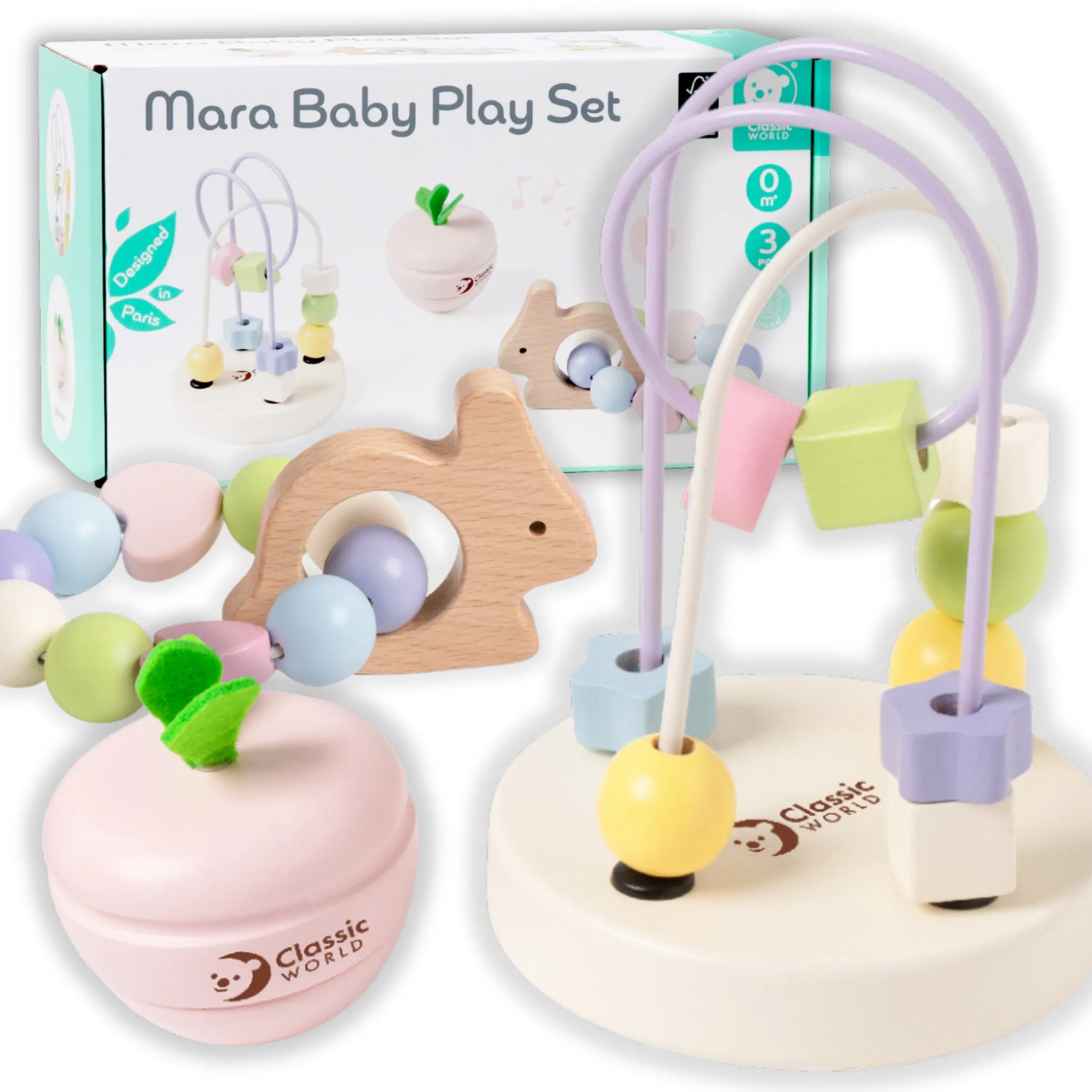 Classic World pastelinis motorikos rinkinys 3in1