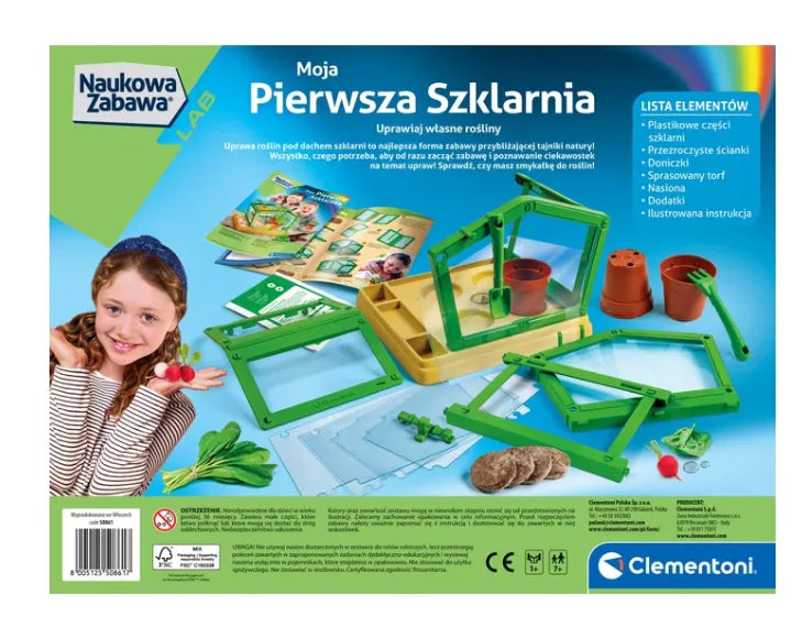 Clementoni botanikos laboratorija vaikams