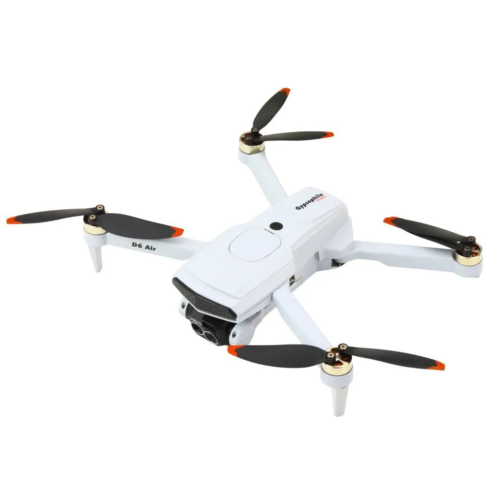 D6 PRO pilkas dronas su kamera