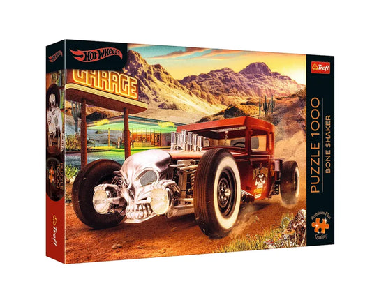 Dėlionė 1000 detalių Premium Plus – „Hot Wheels: Bone Shaker“
