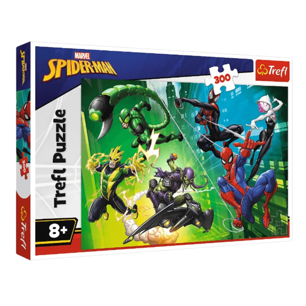 Dėlionė 300 dalių – „Voratinklyje“ (Spider‑Man)