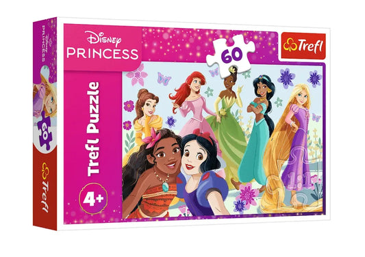 Dėlionė 60 detalių – „Princesės veiksme“