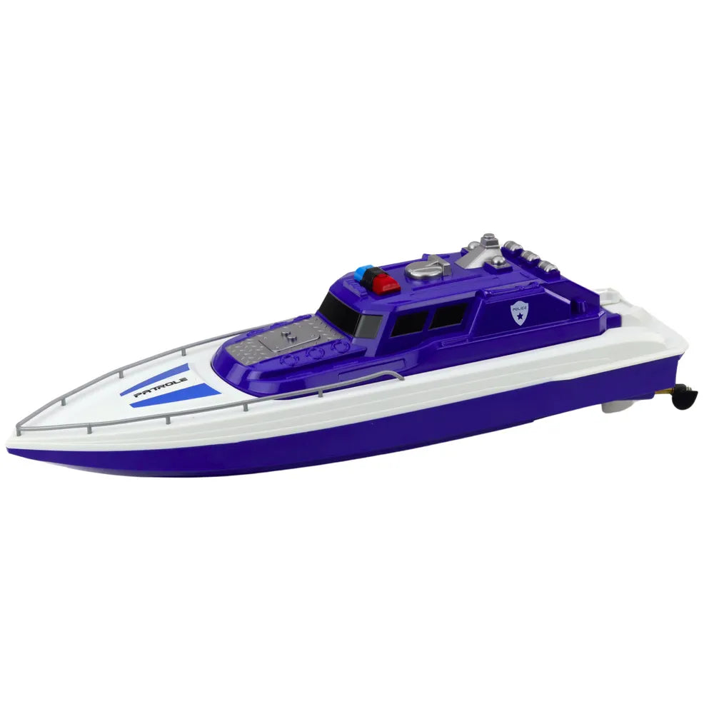Didelis RC policijos kateris 40 cm