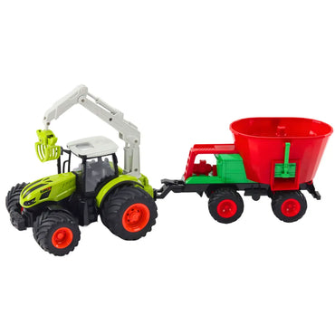 Didelis RC traktorius su sėjama 2in1