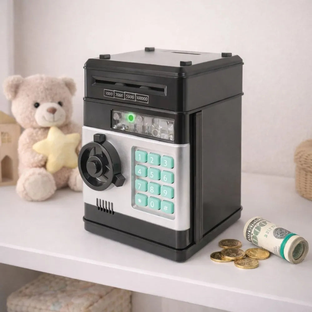 DIY elektroninis seifas su PIN garsu
