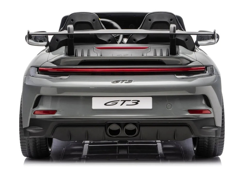 DK-P911 Porsche GT3 24V elektromobilis vaikams, pilkas