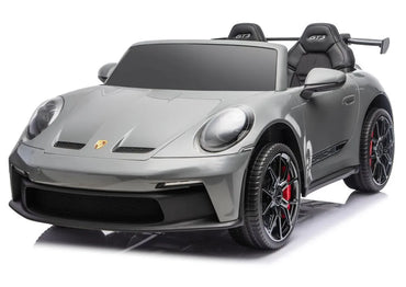 DK-P911 Porsche GT3 24V elektromobilis vaikams, pilkas