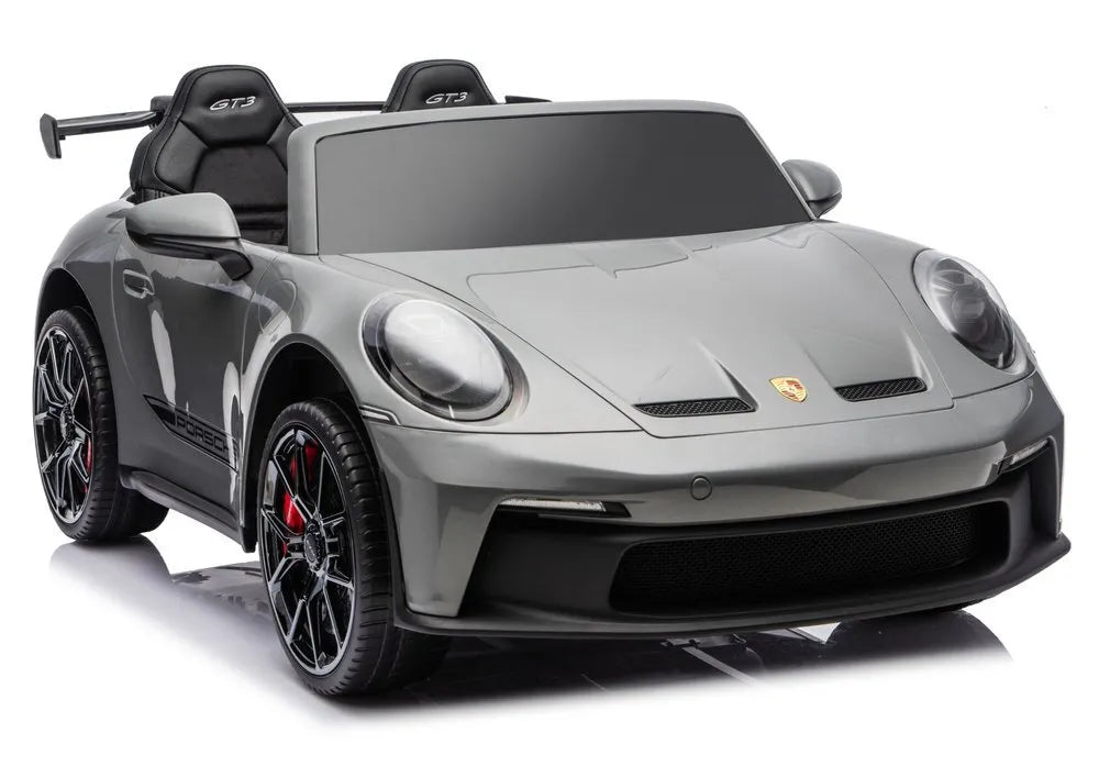 DK-P911 Porsche GT3 24V elektromobilis vaikams, pilkas