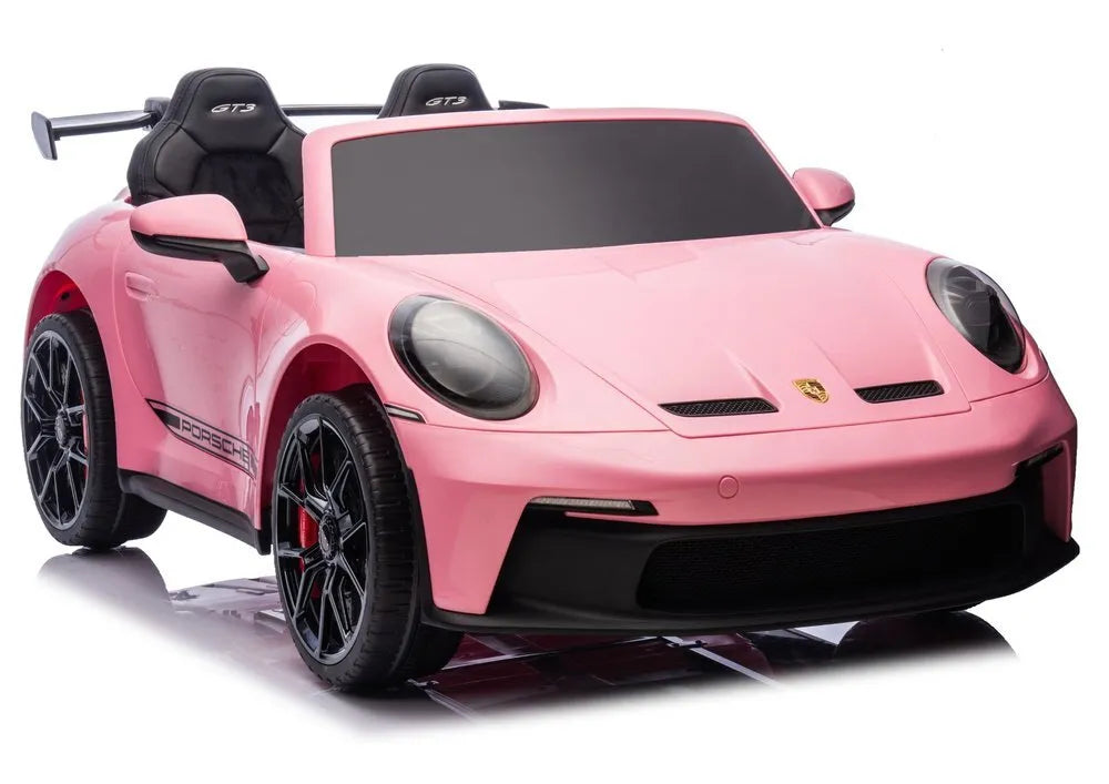 DK-P911 Porsche GT3 24V elektromobilis vaikams, rožinis