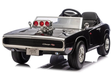 Dodge Charger R/T 24V juodas elektromobilis