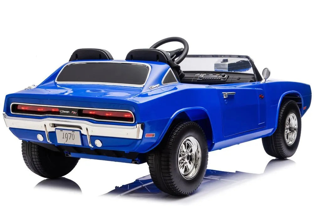 Dodge Charger R/T DLS‑K12 – 24V 7Ah – 2×200W – Mėlynas