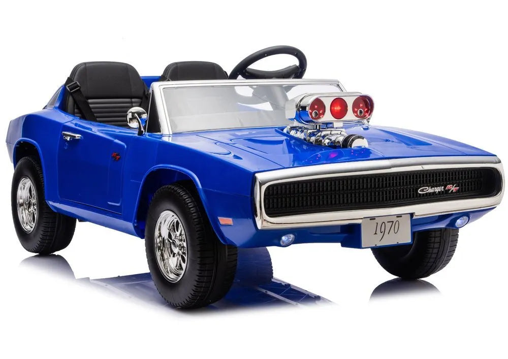 Dodge Charger R/T DLS‑K12 – 24V 7Ah – 2×200W – Mėlynas