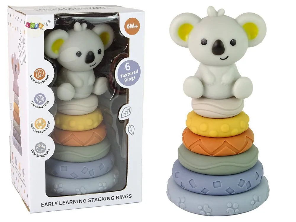 Edukacinė koalos piramidė – minkšta guma