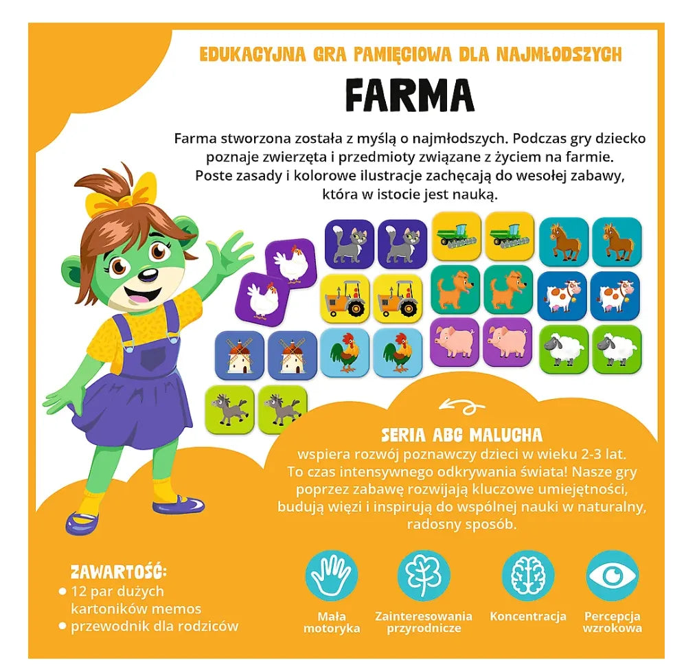 Edukacinis žaidimas „Ūkis ABC mažyliams – Treflikų šeima“