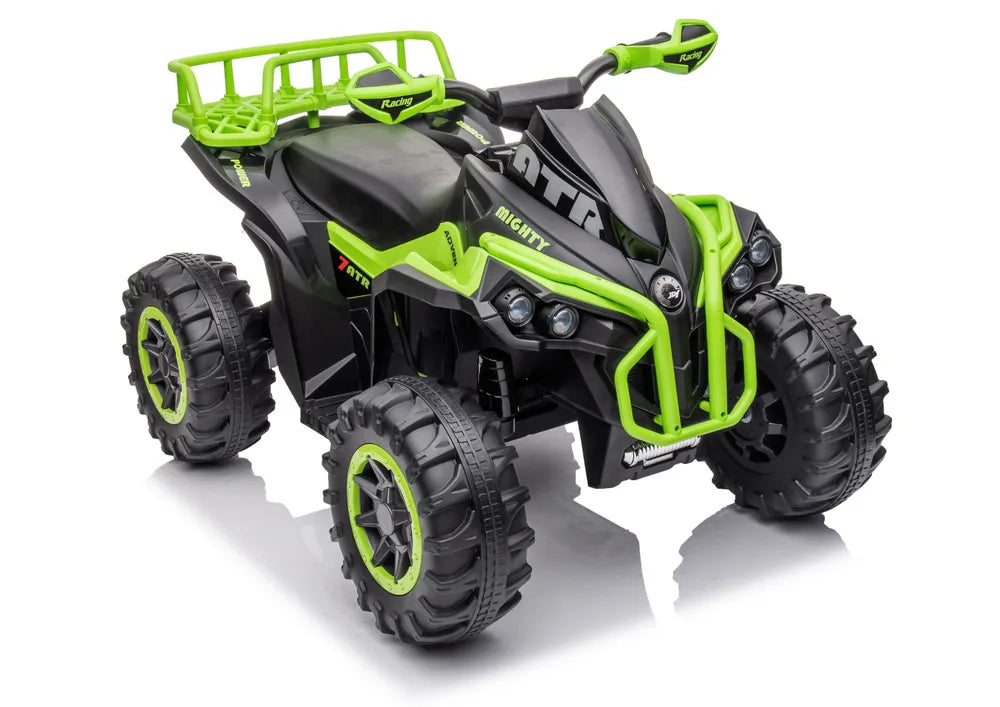 Elektrinis keturratis GTS1199 žalias 12V