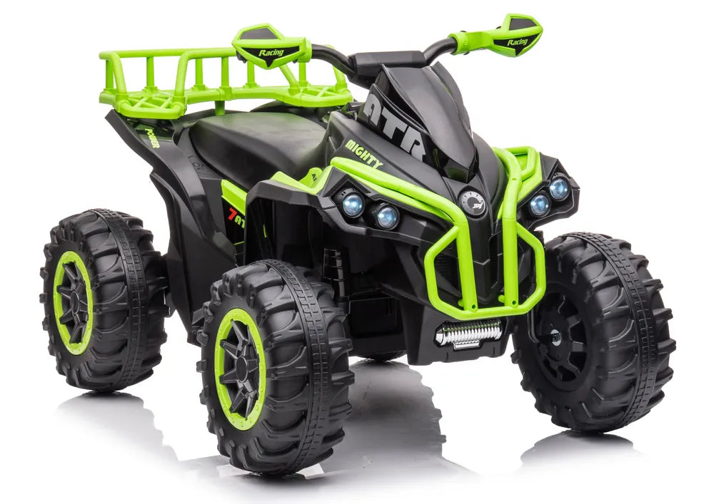 Elektrinis keturratis GTS1199 žalias 12V