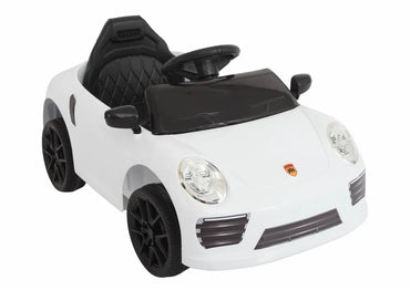 Elektrinis vaikiškas baltas automobilis WMT‑666 12V