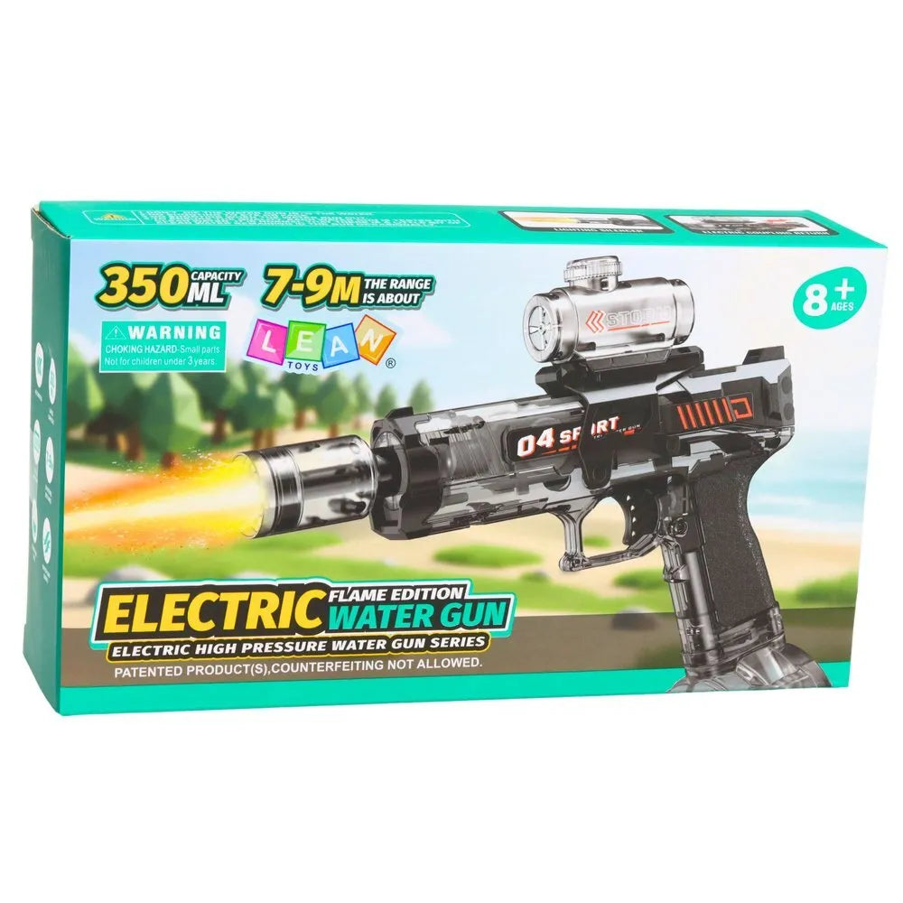 Elektrinis vandens pistoletas – 350 ml, automatinis, 7–9 m nuotolis