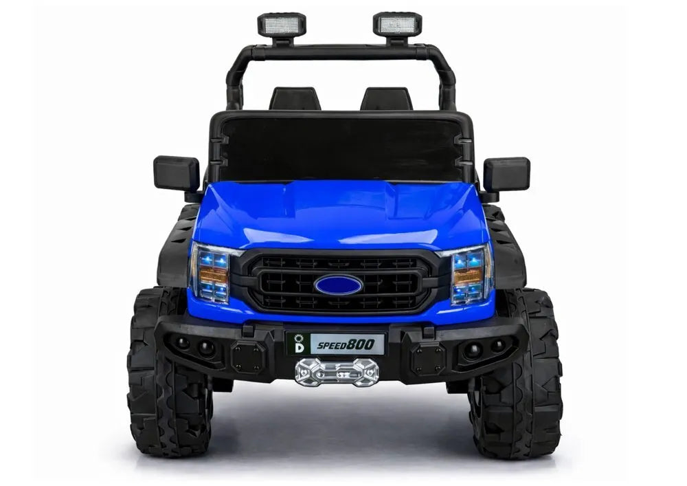 Elektromobilis vaikams 4×4 22F – 12V 10Ah – Mėlynas
