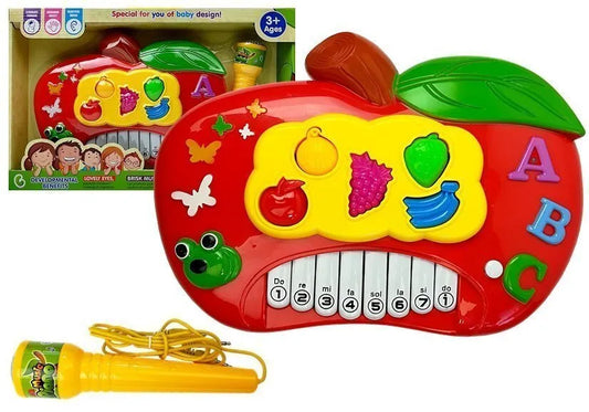 Elektroninis pianinas „Apple“ su mikrofonu ir telefono jungtimi