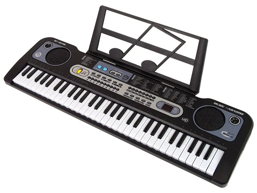 Elektroninis pianinas vaikams su mikrofonu