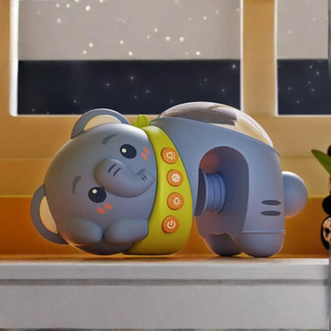 WOOPIE BABY Žvaigždžių projektoriaus projektoriaus naktinė lemputė vaikams Dramblys