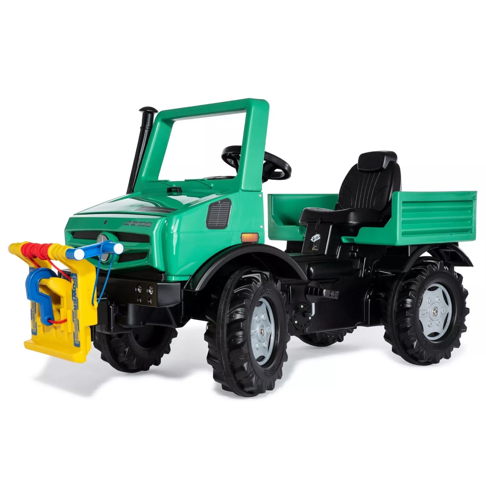 Rolly Toys RollyUnimog Forst Mercedes-Benz gervė – sunkvežimio pedalais minamas automobilis